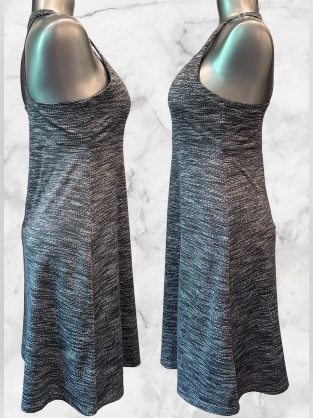 $10 Add-on | Mondetta Gray Marled Active Dress - Picture 6 of 14